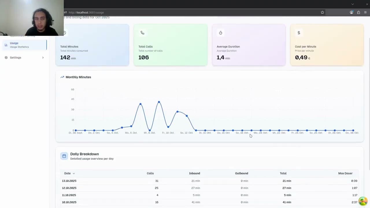 VoiceFlow agent to Doctor CRM