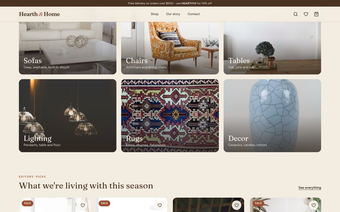 Hearth & Home: Collections