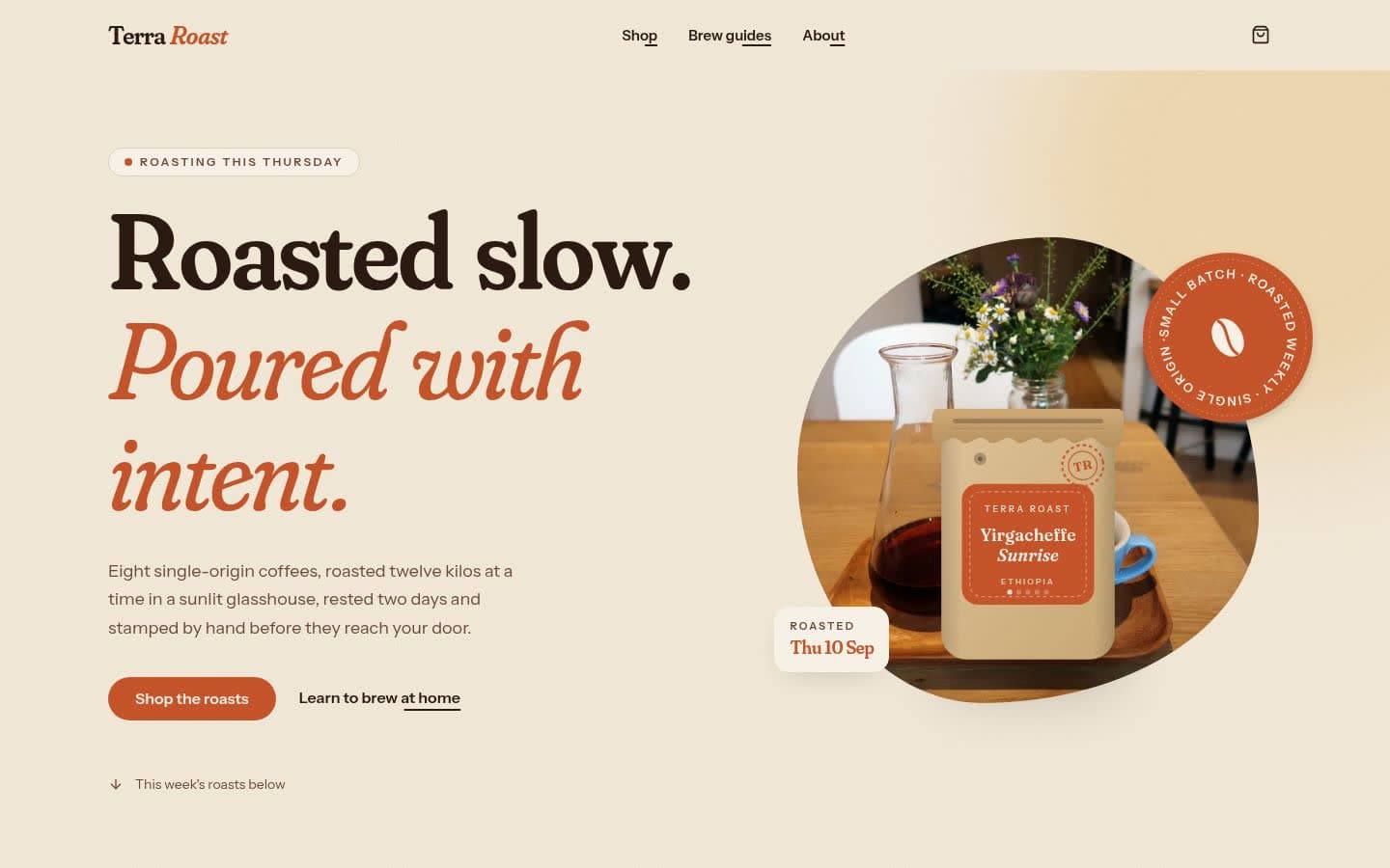 Terra Roast demo